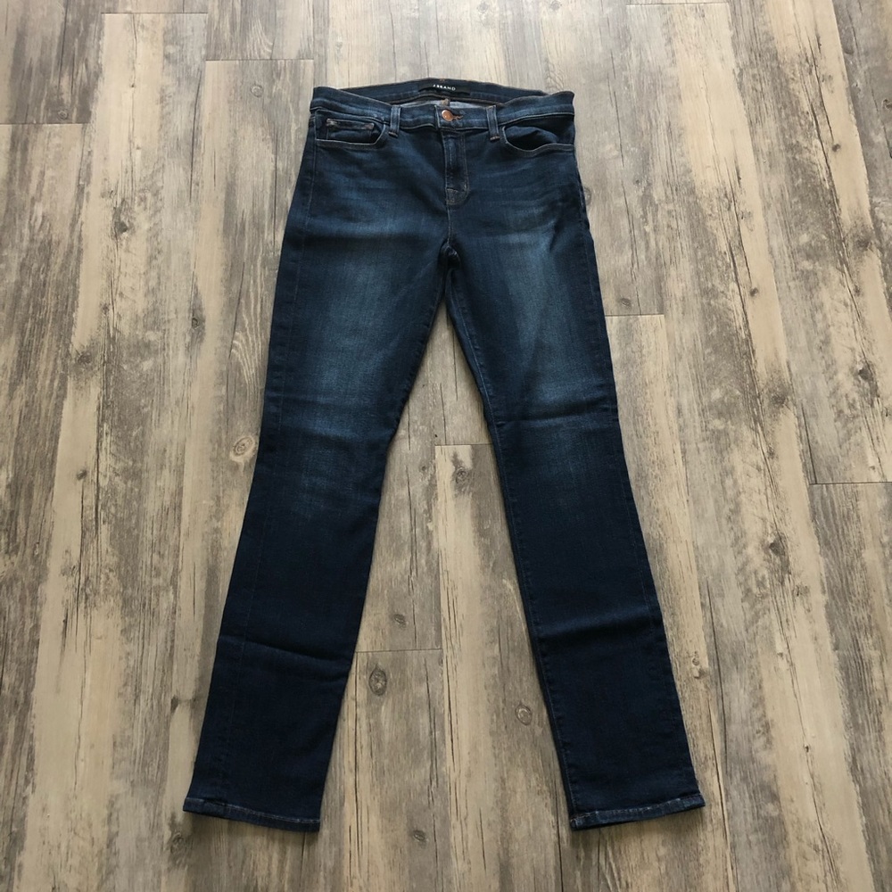 J Brand Mid Rise Skinny Jeans